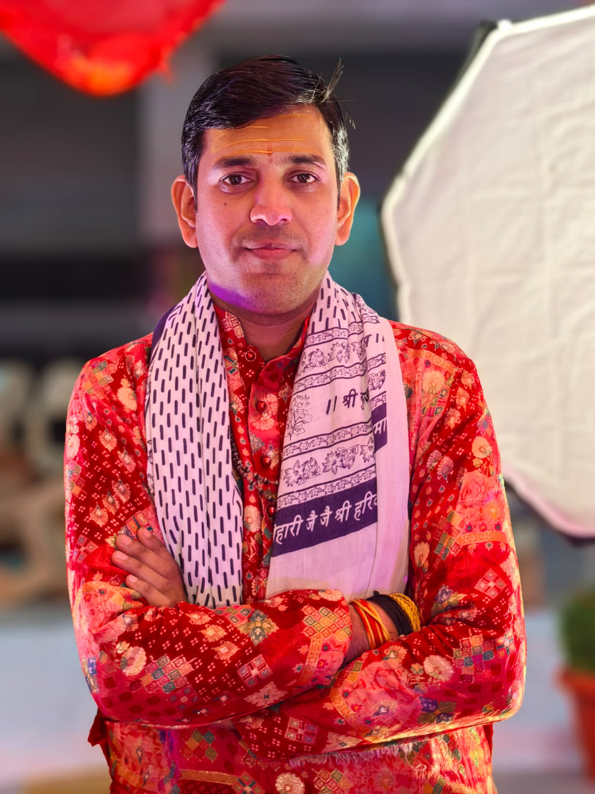 Achary Mukesh Krishn Ji Maharaj — formal portrait